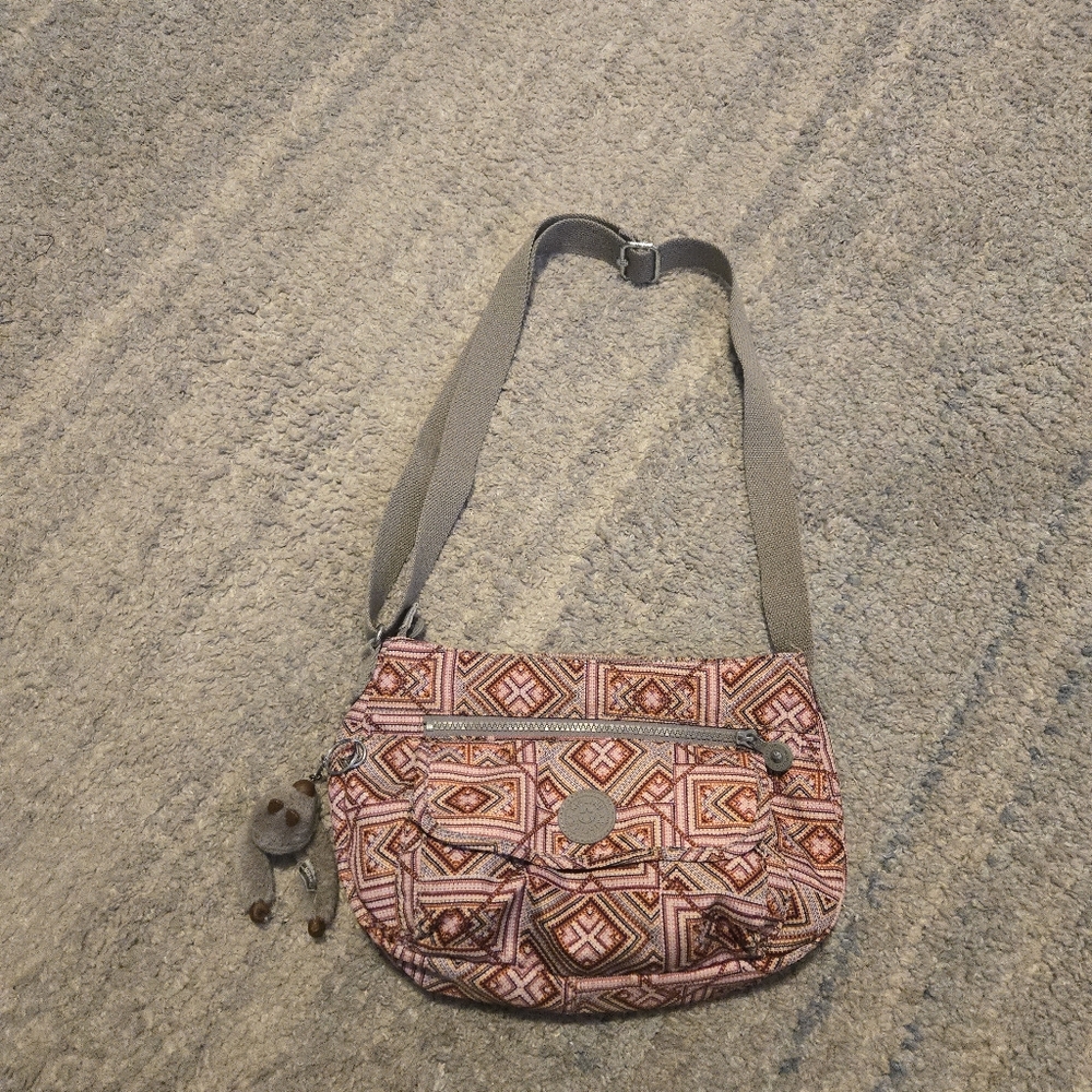 Kipling Pink Multicolor  Crossbody Bag
